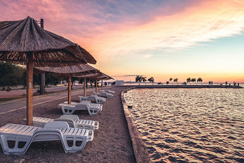 Strand Zadar region